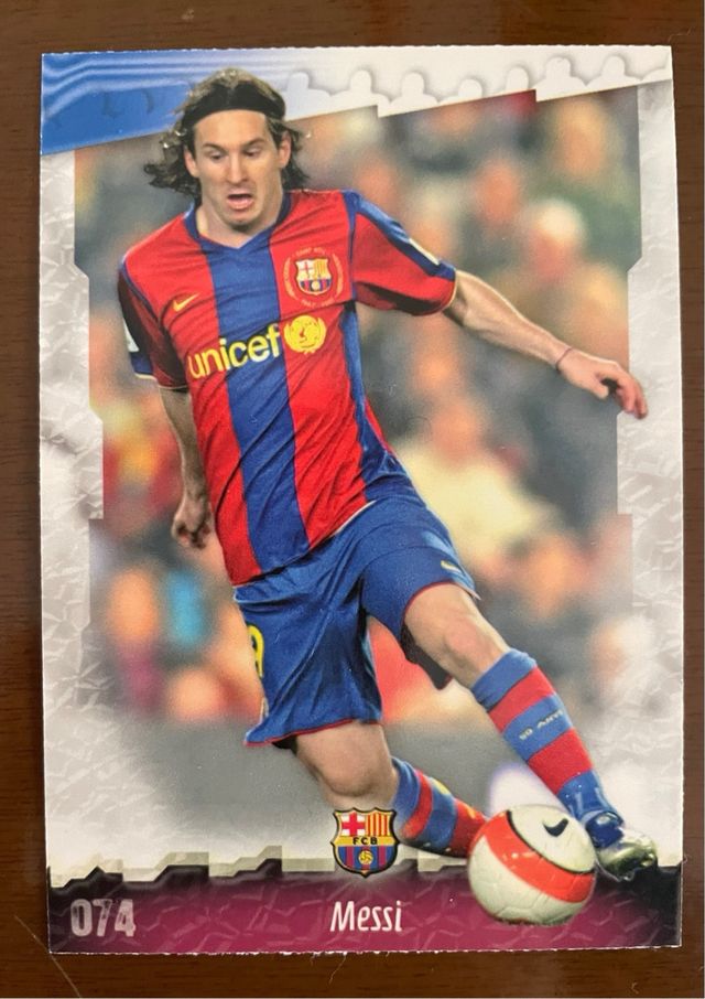 CROMO MESSI 2008/2009 MUNDICROMO