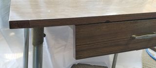 Cama niquelada con filigrana 