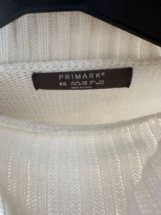 Jersey crudo de Primark 