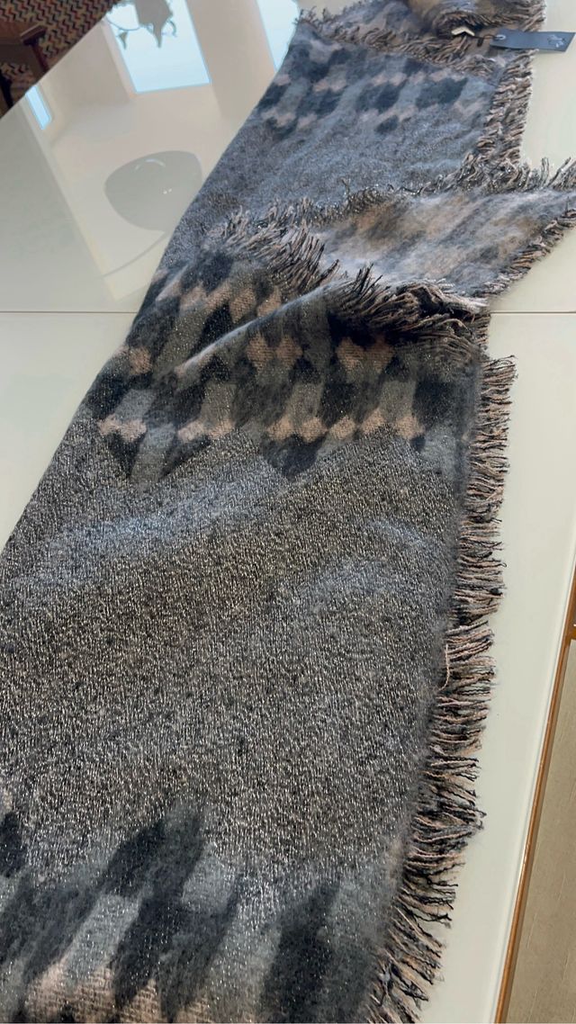 scialle donna di lana