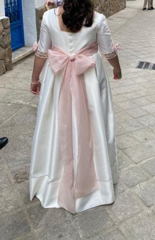 vestido de comunión 