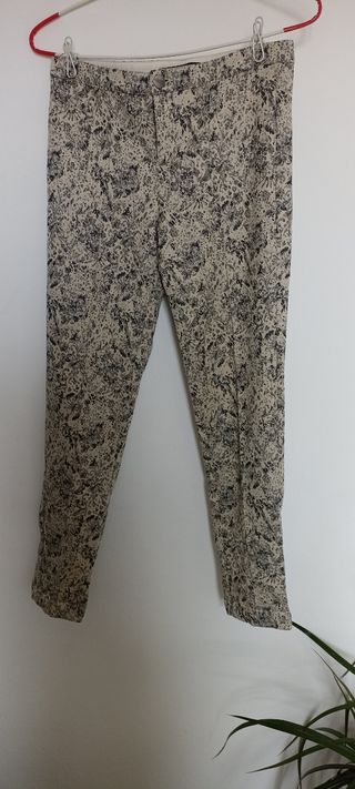 Pantalón recto Zara 