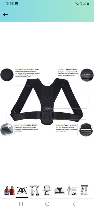 Correttore posturale spalle