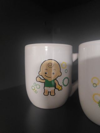 Juego 5 tazas bebes