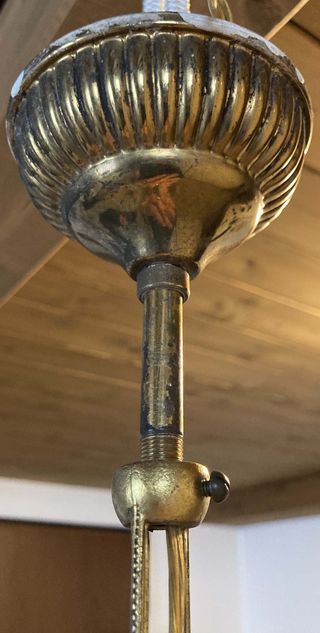 Lampadario Antico Cristalli Murano a cascata