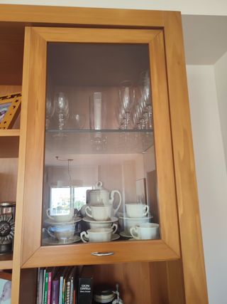 LIBRERÍA moderna comedor salón