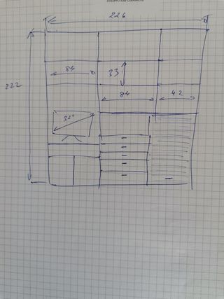 LIBRERÍA moderna comedor salón