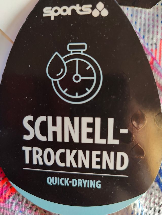 T-shirt donna sports fantasia poliestere