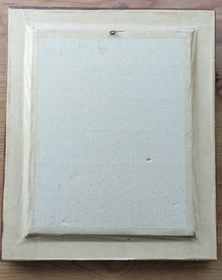 Cuadro maternidad en relieve 