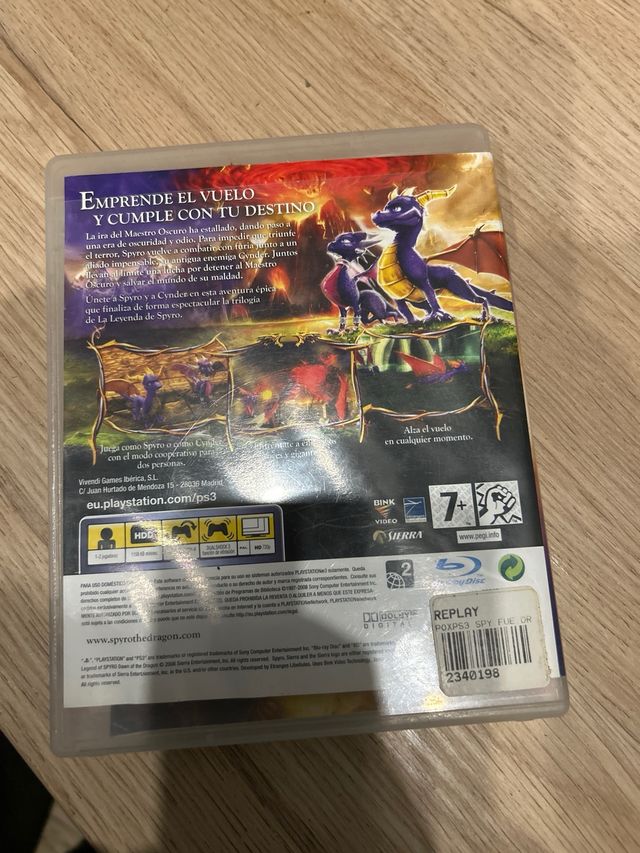 spyro la fuerza del dragon ps3