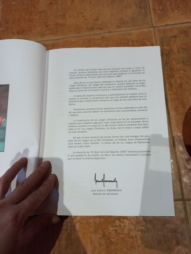 El gran libro del deporte 1996