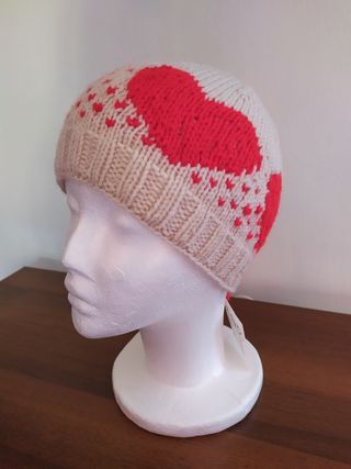 Cappello Berretto a cuori sombrero san valentino