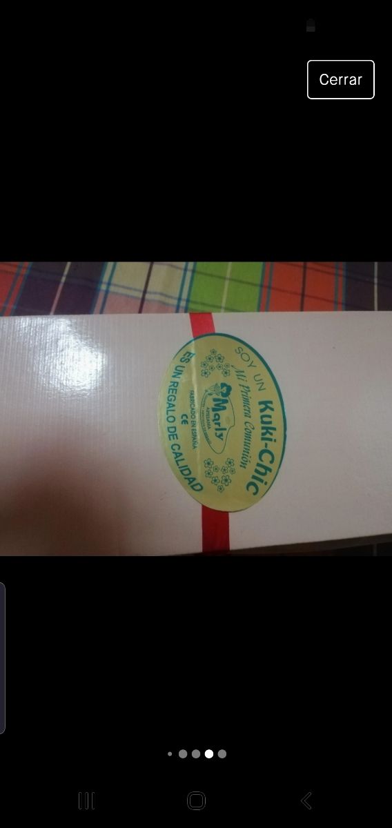 Muñeca comunión kuki chic caja original