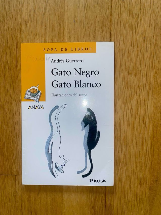 Gato negro gato blanco