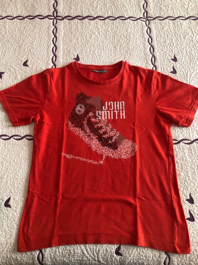 camiseta basica de niño