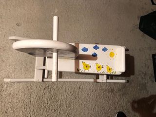 Caballito de madera balancin