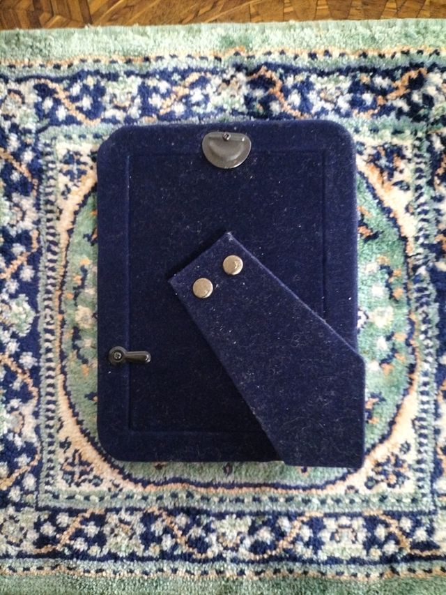 Portafoto vintage "Silver Plated"