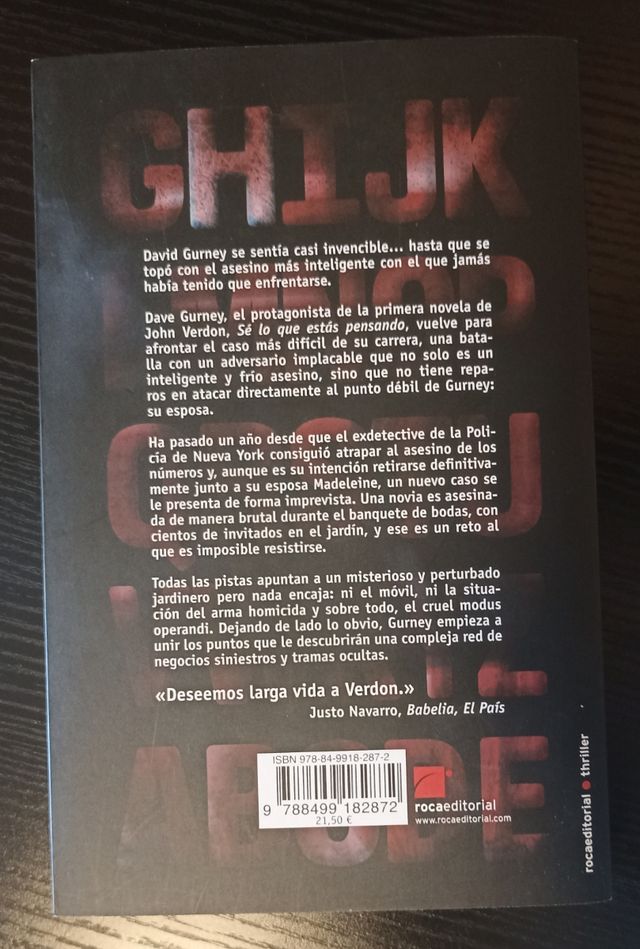 No abras los ojos - John Verdon