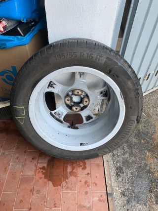 4 Cerchioni  con gomme da 16” per alfa romeo mito 