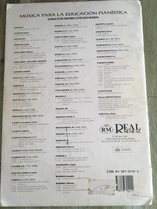 Libro de piano BEETHOVEN SONATINAS