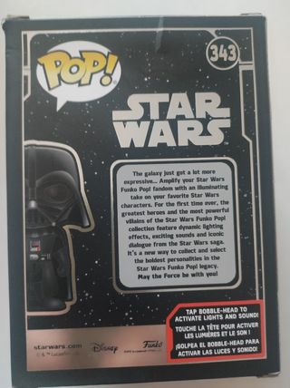 Funko Pop Star Wars D.Vader light & soud