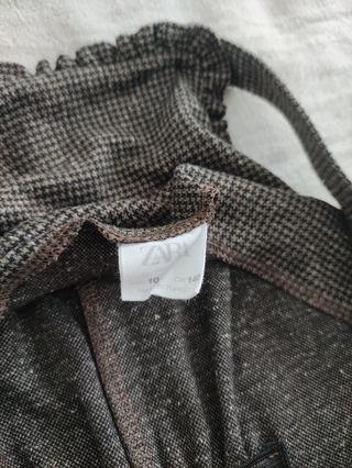 Peto cuadritos Zara