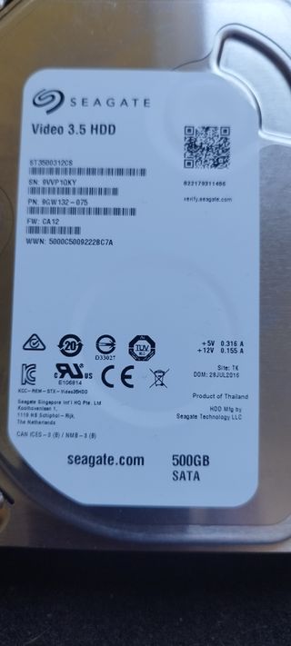 DISCOS DUROS HDD DE 500