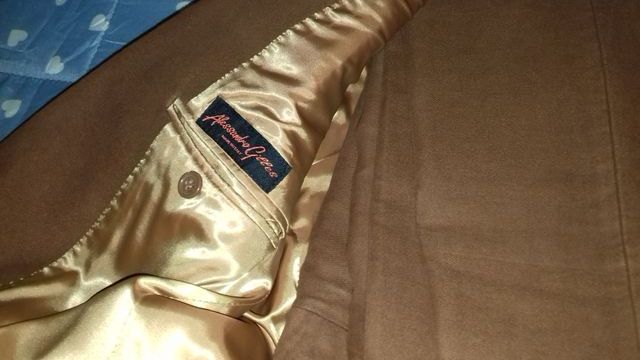 3 vestiti da uomo in fustagno