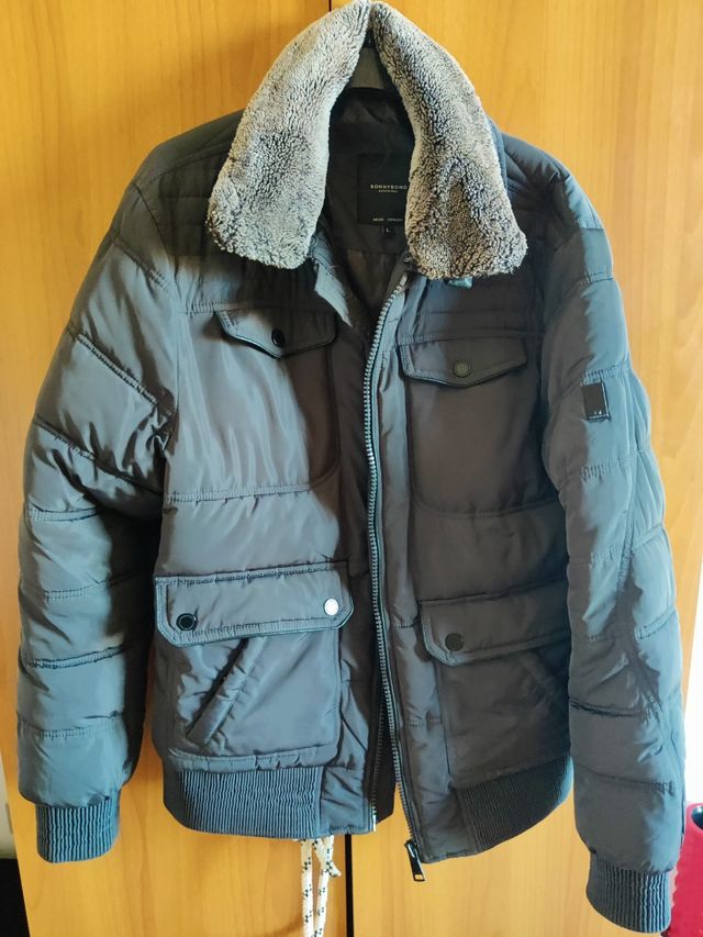 Giubbotto/ cappotto per uomo, grigio