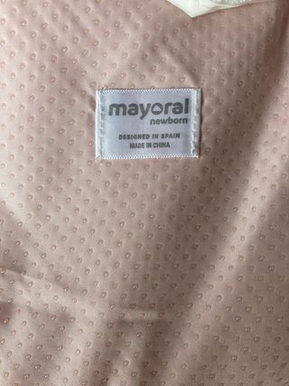 Saco Mayoral de Invierno