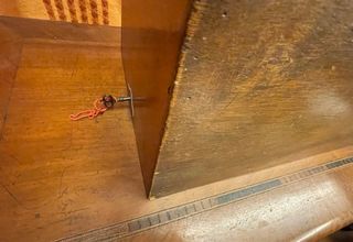 Máquina  antigua de coser Wertheim