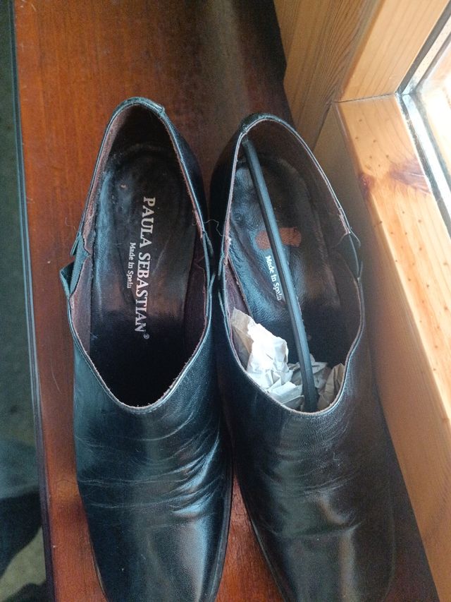 Zapatos negros piel vestir