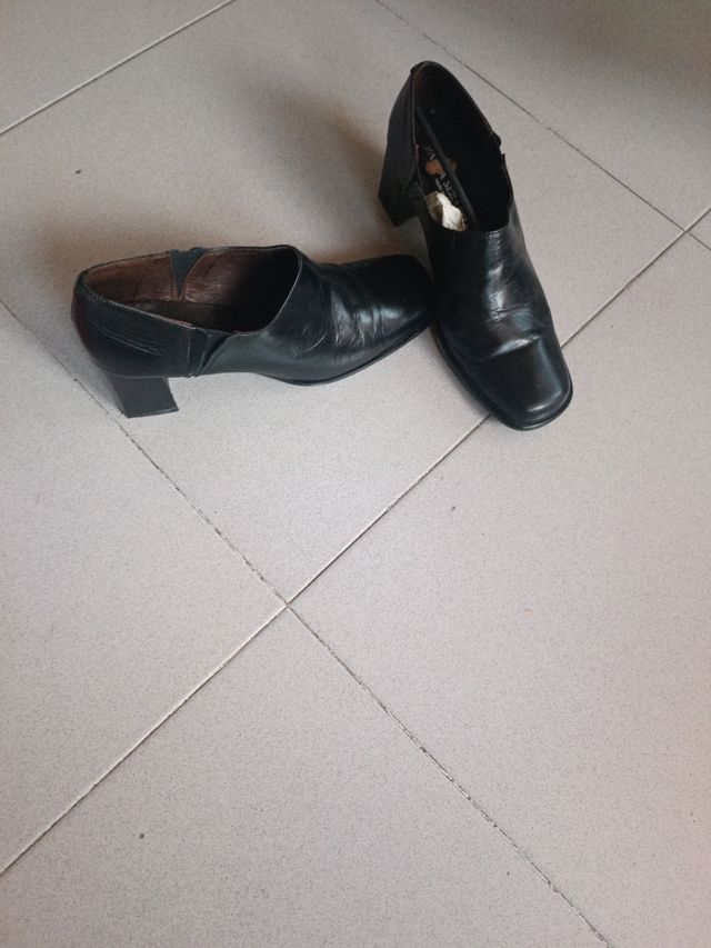 Zapatos negros piel vestir
