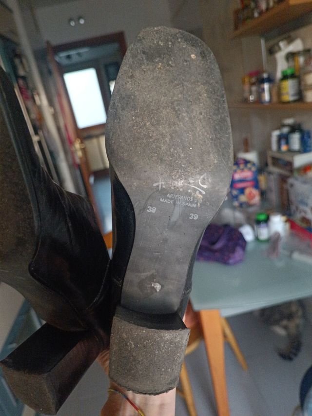 Zapatos negros piel vestir