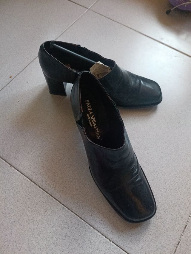 Zapatos negros piel vestir