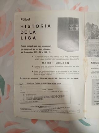 Revistas antiguas fútbol