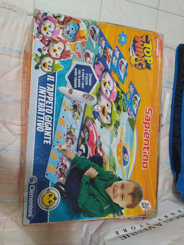 Sapientino Top Wing,tappeto interattivo gigante