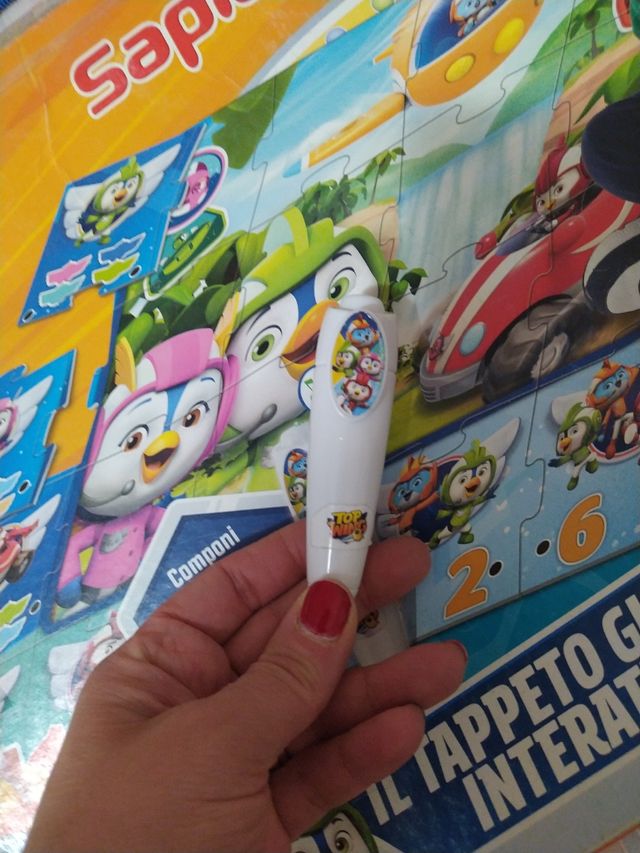 Sapientino Top Wing,tappeto interattivo gigante