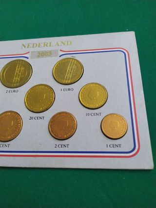Set euro Nederland 2003