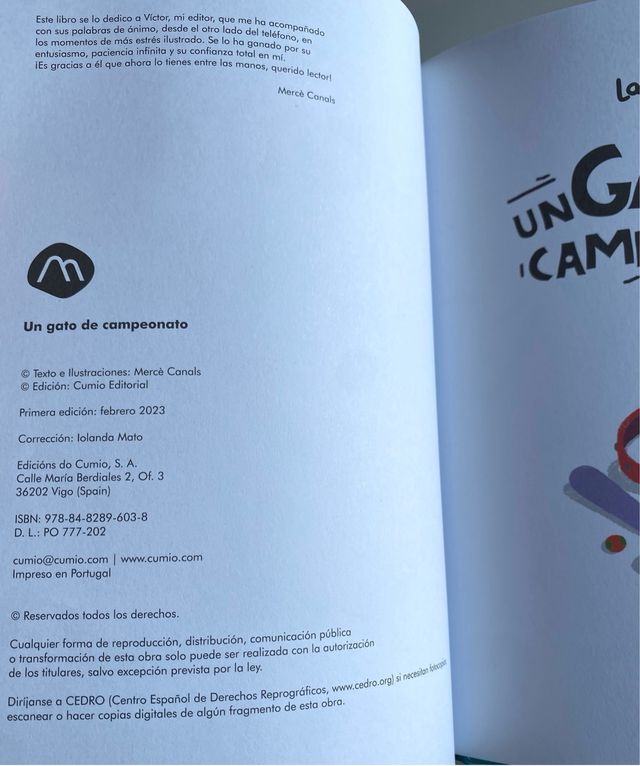 Mercè Canals - Un gato de campeonato