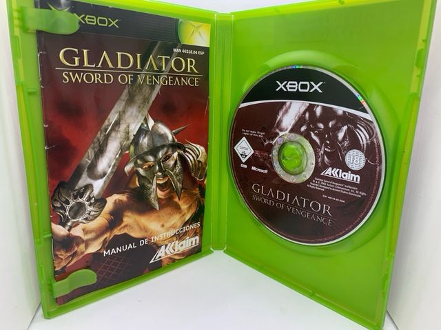 Gladiator Sword Vengeance Xbox COMPLETO