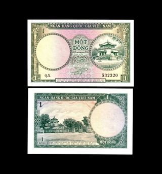 VIETNAM DEL SUR 1D 1956 SIN CIRCULAR