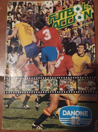 Fútbol en acción Colección de cromos