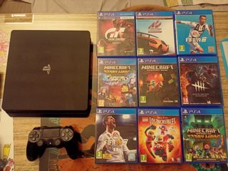 PS4 SLIM 1000 GB EDICION FIFA 18