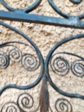 antigua reja de forja