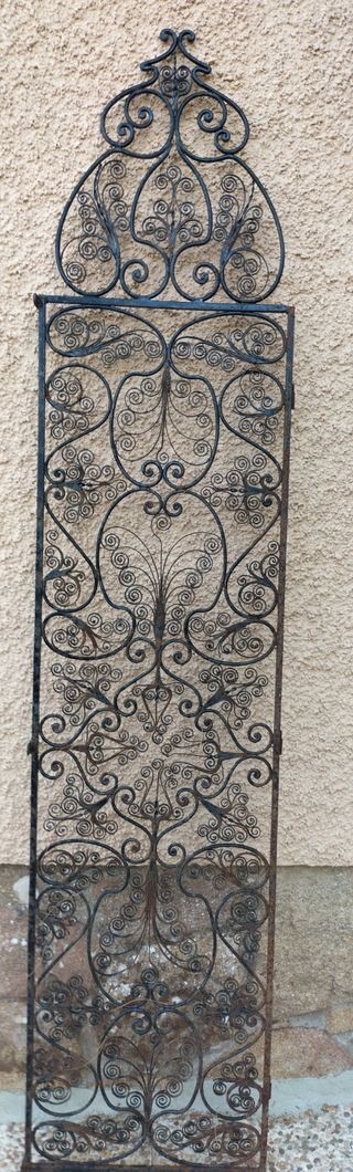 antigua reja de forja