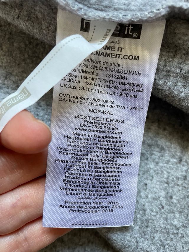 Sudadera niña NAME IT