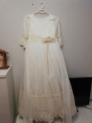 Vestido de comunión  de 10 a 12 años