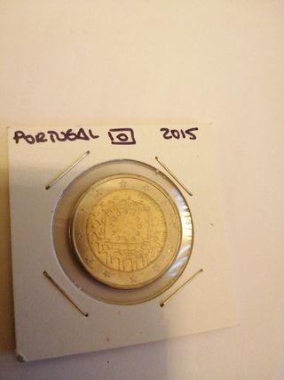 Moneda 2 euros Portugal 2015