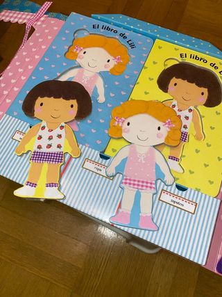 Cuento puzle "El armario de Lily y Lola"